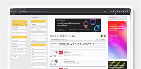 The Luminaire Finder discovers the right product for you .